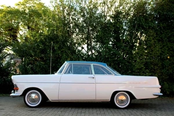 My New Curbside Classic: 1955 Chevrolet 150 Business Coupe - Look What Santa Left For Me 3 Opel Rekord 1963 P2 Coupe