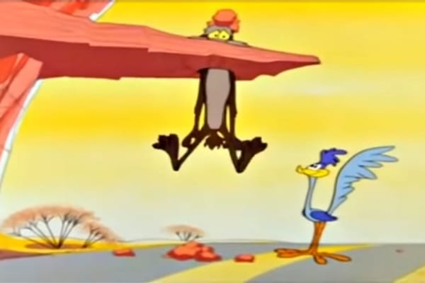 Wile E. Coyote & The Road Runner.