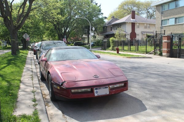 Curbside Classic: 1990 Chevrolet Corvette - Headed For The Nineties 5 1990 Chevrolet Corvette. Rogers Park, Chicago, Illinois. Saturday, May 14, 2022.
