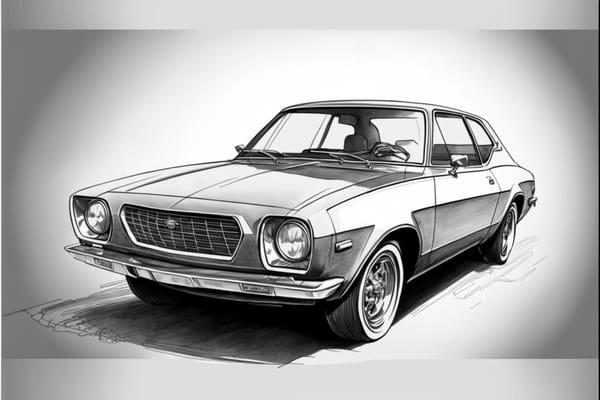 What If: 1975 Studebaker Lark 18 Lark sketch1975 04