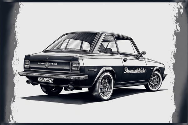 What If: 1975 Studebaker Lark 26 Lark sketch1985 01