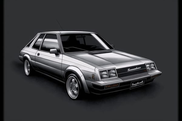 What If: 1975 Studebaker Lark 28 Lark sketch1985 03