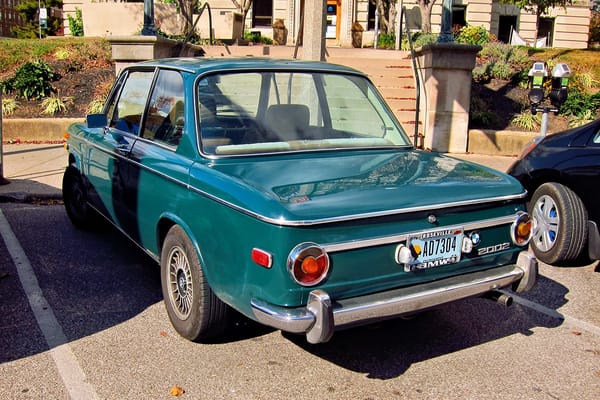 Curbside Classics: Two BMW 2002s - God Bless the Weirwolf 7 BMW 2002 2 3