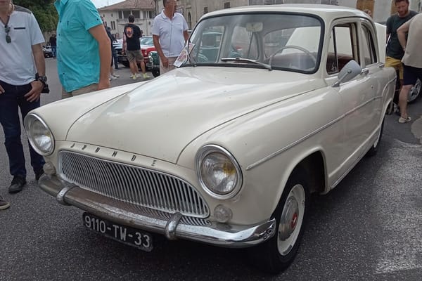 Car Show Classics: 10th Salon Autos-Motos Anciennes à Bazas (July 2023) – Part 2: More Domestic Cars (Citroën, Simca, etc.) 35 DSC 0252 edited