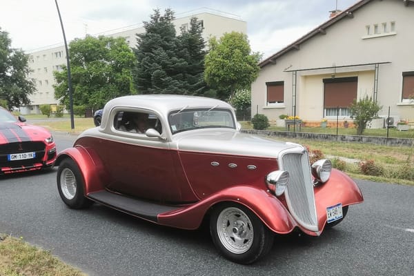Car Show Classics: 10th Salon Autos-Motos Anciennes à Bazas (July 2023) – Part 3: Foreign Cars 9 IMG 20230730 182739 edited