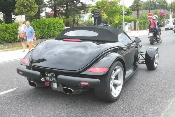 Car Show Classics: 10th Salon Autos-Motos Anciennes à Bazas (July 2023) – Part 3: Foreign Cars 11 IMG 20230730 183230 edited