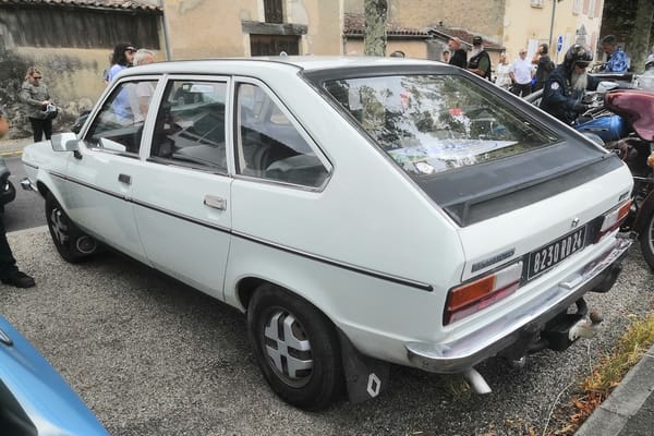 Car Show Classics: 10th Salon Autos-Motos Anciennes à Bazas (July 2023) – Part 1: Domestic Cars (Peugeot & Renault) 56 IMG 20230730 185900 edited