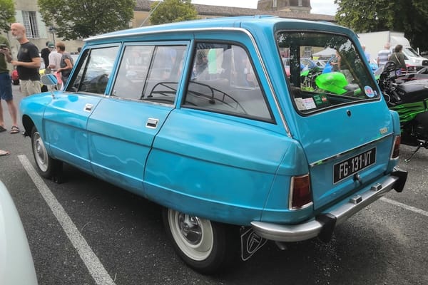 Car Show Classics: 10th Salon Autos-Motos Anciennes à Bazas (July 2023) – Part 2: More Domestic Cars (Citroën, Simca, etc.) 6 IMG 20230730 185900 edited edited