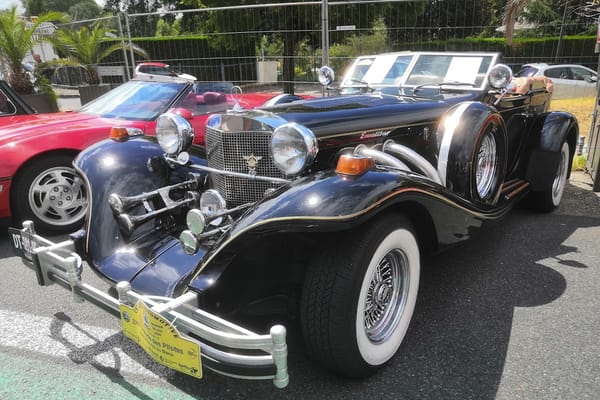 Car Show Classics: 10th Salon Autos-Motos Anciennes à Bazas (July 2023) – Part 3: Foreign Cars 40 IMG 20230730 200107 edited