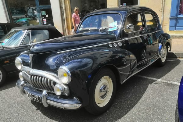 Car Show Classics: 10th Salon Autos-Motos Anciennes à Bazas (July 2023) – Part 1: Domestic Cars (Peugeot & Renault) 4 IMG 20230730 204148 edited