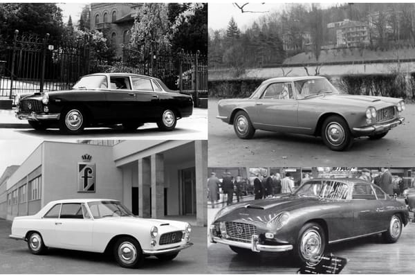 lancia flaminia production versions