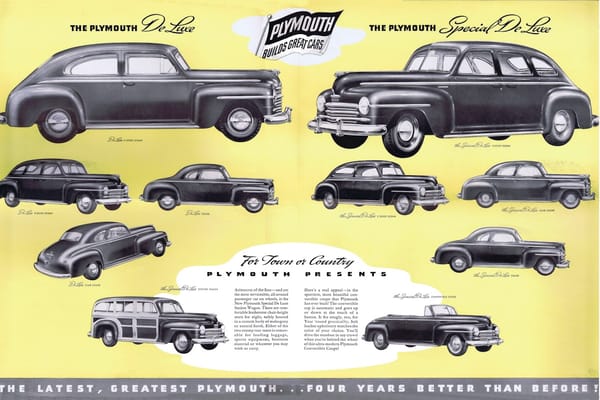 Car Show Classic: 1949 Plymouth Special Deluxe – We Don’t Build Excitement 4 Plymouth brochure fullrange edited