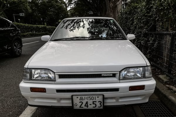 Curbside Classic: 1988 Mazda Familia (BF) Cabriolet – Better Luck Next Time 5 IMG 20240825 094257 edited