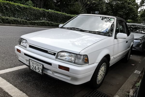 Curbside Classic: 1988 Mazda Familia (BF) Cabriolet – Better Luck Next Time 9 IMG 20240825 094304 edited