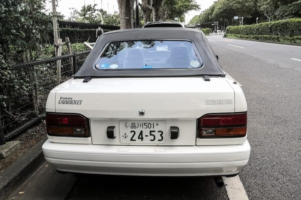Curbside Classic: 1988 Mazda Familia (BF) Cabriolet – Better Luck Next Time 2 IMG 20240825 094349 edited
