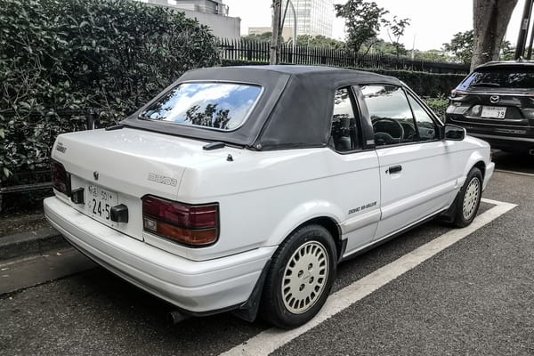 Curbside Classic: 1988 Mazda Familia (BF) Cabriolet – Better Luck Next Time 12 IMG 20240825 094358 edited