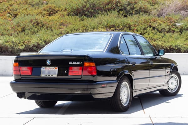 E34 Rear View