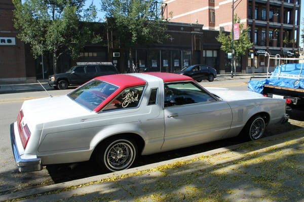 Curbside Musings: 1975 Ford Elite - I'm So Fancy 5 020 1977 Ford Thunderbird CCm 10 27 2019 Sunday