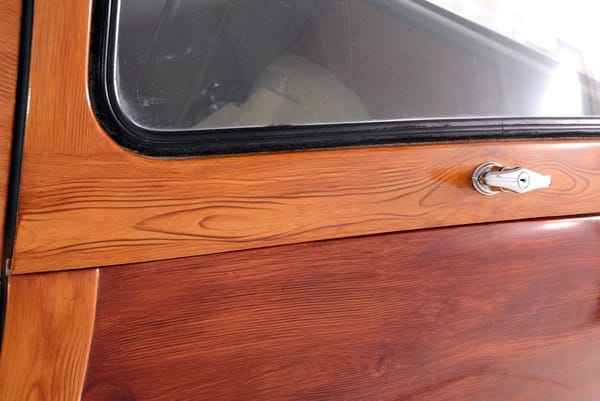 1950 Nash Rambler Custom Station Wagon – The Original Luxury Compact Turns 75 9 Tailgate of a 1950 Nash Rambler wagon