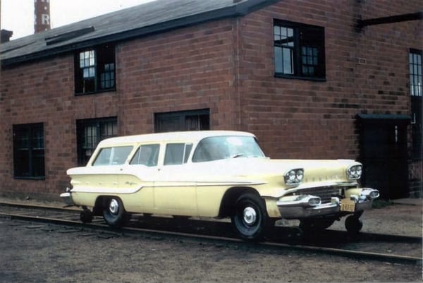 Vintage Photos: Classic Cars Riding Classic Railways - Railroad Inspection Cars, 1950s-1960s 9 railroad inspection car 4