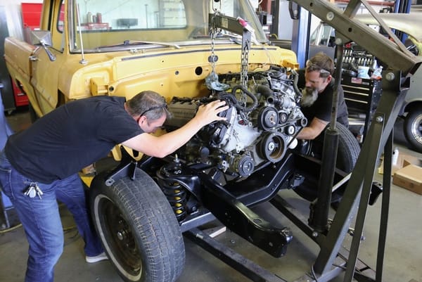 Curbside Classic Is Getting An Engine Swap - Tripling Its Power And Speed But Hopefully There's No Backfires 1 engine swap 2