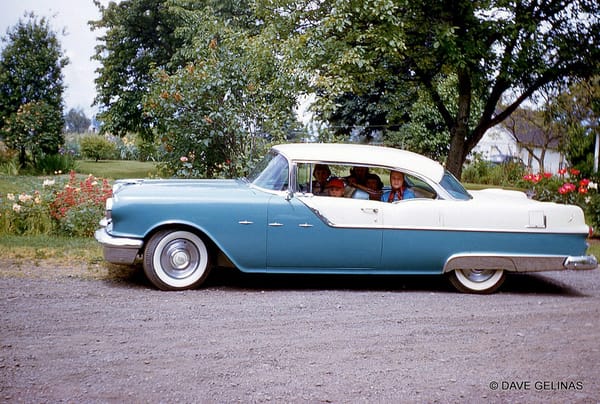 Vintage Snapshots: Me and My Car, Part 1 10 DG Me 55 pontiac