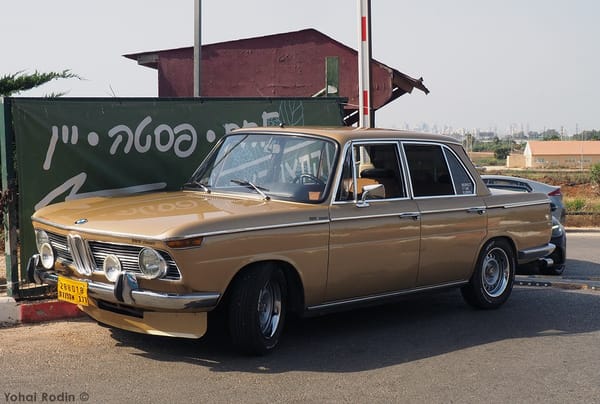 Car Show Classics: It's the Smorgasbord That is Israel's Classic Community 54 1971 Bronze BMW 1800