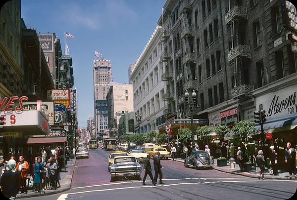 If I Had My Own Driver Education Class... 4 Street Scenes of San Francisco in the 1960s 37