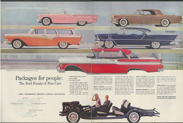 Curbside Classic: 1957 Ford Thunderbird - The Most Perfectly Styled American Car Of The 1950s? 28 1957FordThunderbirdAd04
