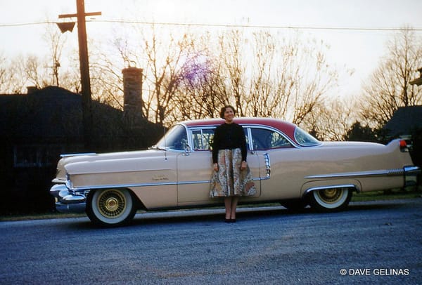 Vintage Snapshots: Me and My Car, Part 1 16 DG Me 56 cad owner