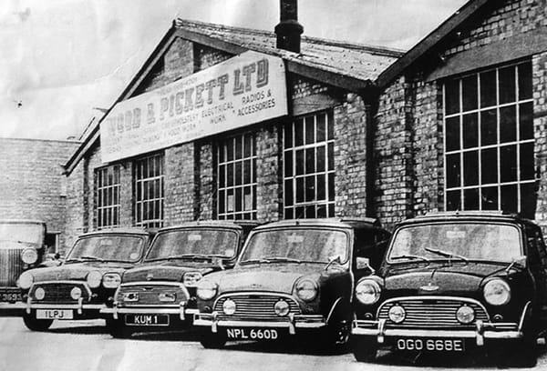 Automotive History: Radford (and Wood & Picket) Minis - When Ultra Luxury Minis Were Hot In Swinging London 12 Radford mick jagger OGO 668E