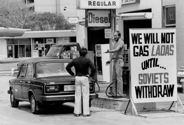 Toronto Gas Station 1980