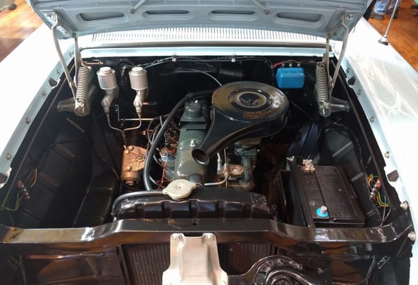 Car Show Classic: 2017 Motorclassica - A Hall Of Holden History 16 1961 Holden EK Special engine