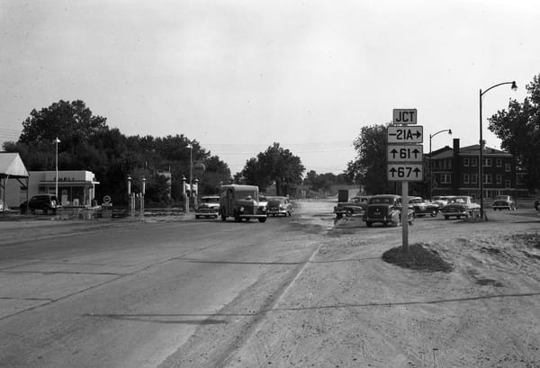 Vintage Snapshots: Flooding 7 flood around desoto