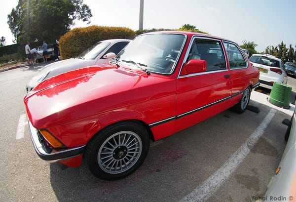 Car Show Classics: It's the Smorgasbord That is Israel's Classic Community 53 1982 Red BMW 316 E21