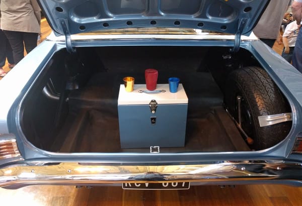 Car Show Classic: 2017 Motorclassica - A Hall Of Holden History 27 1968 Holden HK Premier boot