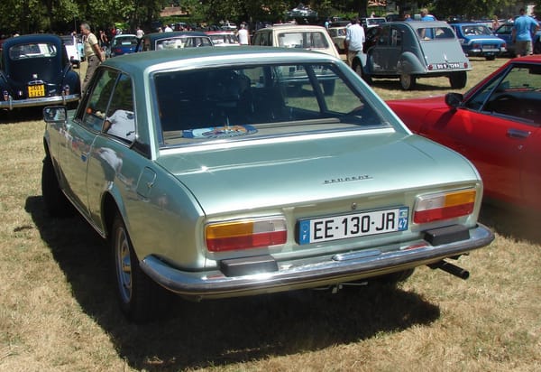 Car Show Classics: At The Chappelle de Vehicules Anciennes At Tonneins, France, For The Fete Of Saint Christopher. 26 504 coupe.2