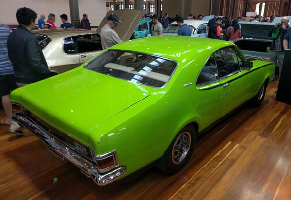 Car Show Classic: 2017 Motorclassica - A Hall Of Holden History 32 1970 Holden HG Monaro GTS350 2