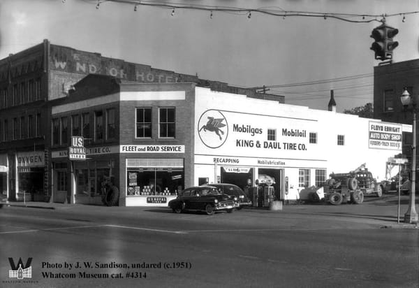 Vintage Photos: Evolution Of An Old Time Service Station In Washington 1 12 Whatcom Museum 4314