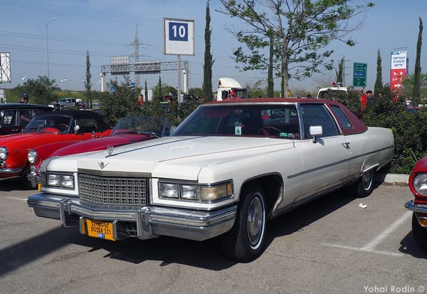 CCs In Israel: March 2020 – Usual Suspects Apply Here 7 1975 White Cadillac Coupe DeVille