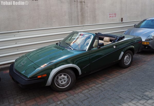 CCs in Israel: February 2021 - More Variety Coming Your Way 2 Green Triumph TR8 Convertible