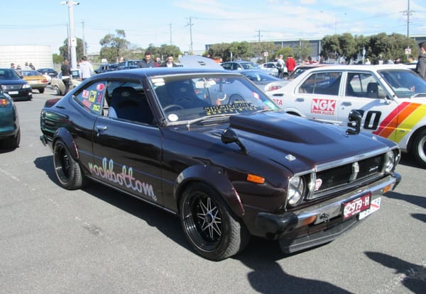Corolla black coupe