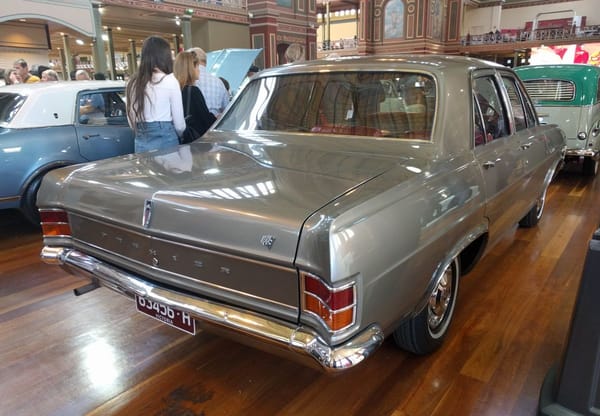 Car Show Classic: 2017 Motorclassica - A Hall Of Holden History 24 1965 Holden HD Premier rear