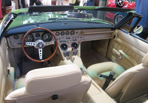 Car Show Classics More Highlights From Motorclassica 12 Maserati Ghibli interior