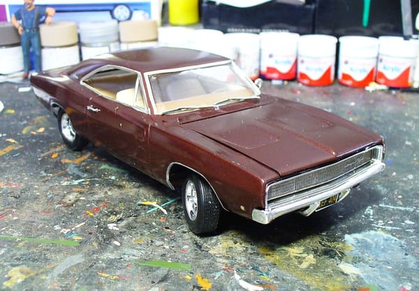 CC In Scale: The Cars Of 1968 8 68Chargerbrn6