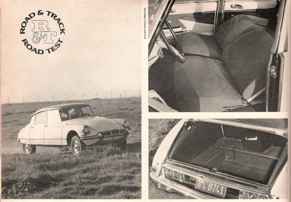 Vintage R&T Review: 1966 Citroen DS-21 - "Abounding In Interesting Technical Features" 1 DS 1 top