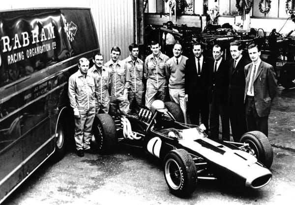 Automotive History: Jack Brabham - You Make Your Own Luck 85 66team