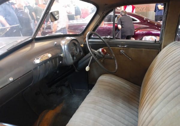Car Show Classic: 2017 Motorclassica - A Hall Of Holden History 6 1947 Holden prototype interior