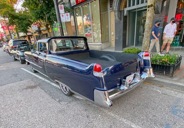CC Outtake: 1954 Cadillac Bakkie - Craftsmanship in Blue 2 54 Cadillac Truck LR34