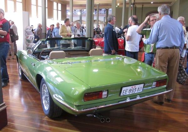 Car Show Classics More Highlights From Motorclassica 13 Maserati Ghibli rear